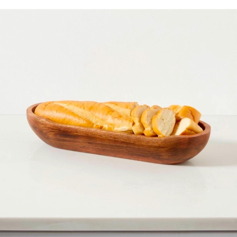 Rustic Wooden Serving Bowl - Picture 11 of 16